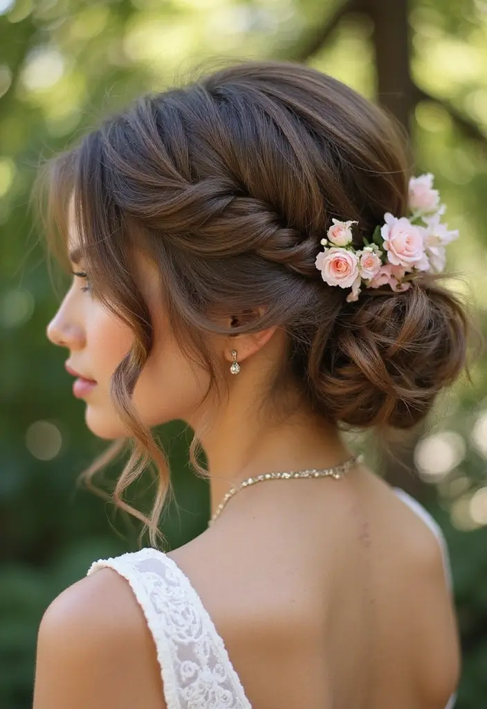 26 Hair Styles Updos That Wow at Any Occasion - 4. Twisted Half-Updo
