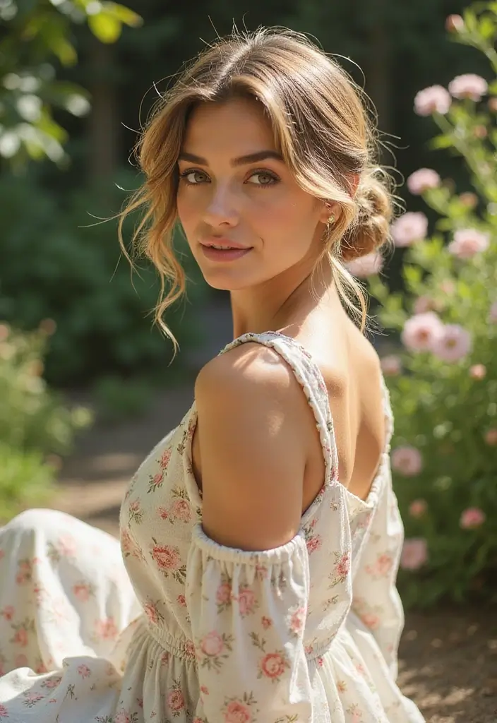 26 Hair Styles Updos That Wow at Any Occasion - 8. Loose Low Bun