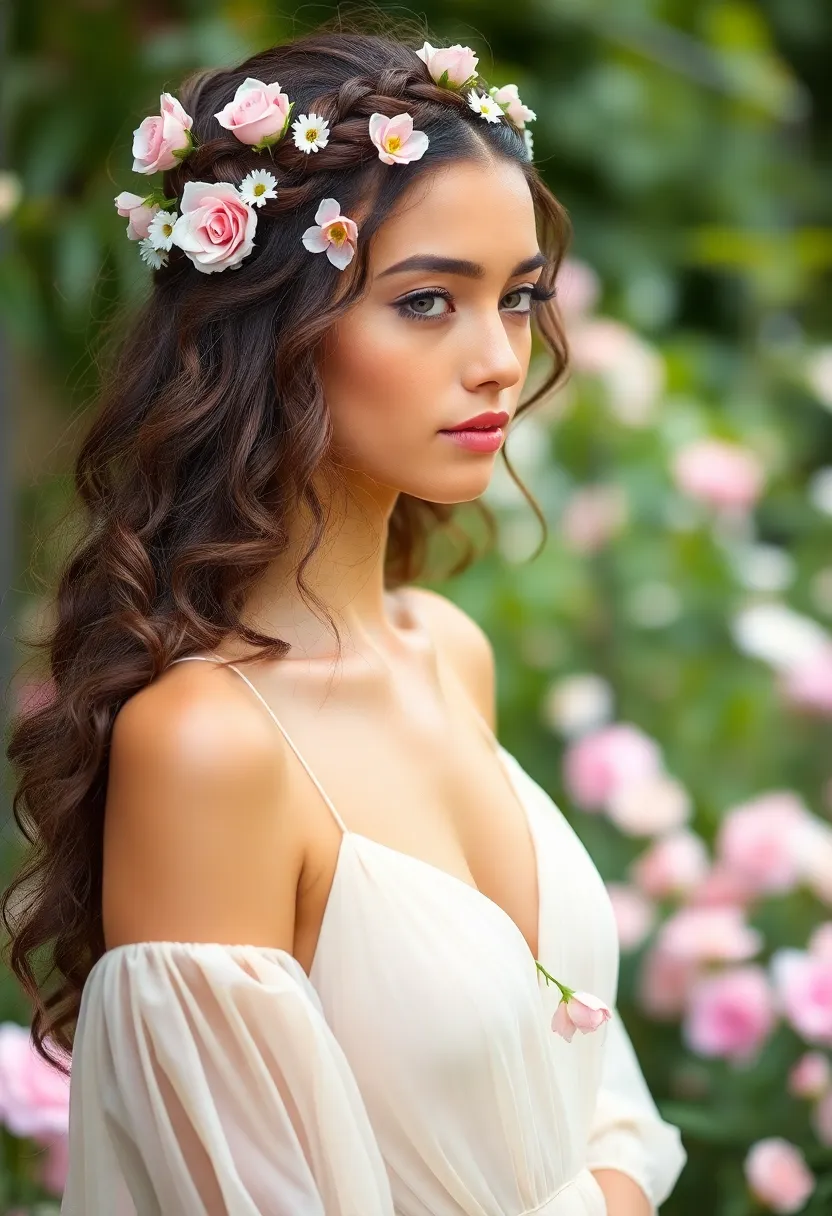26 Haircut Long Layers to Add Dimension - 7. Layered Crown Braids
