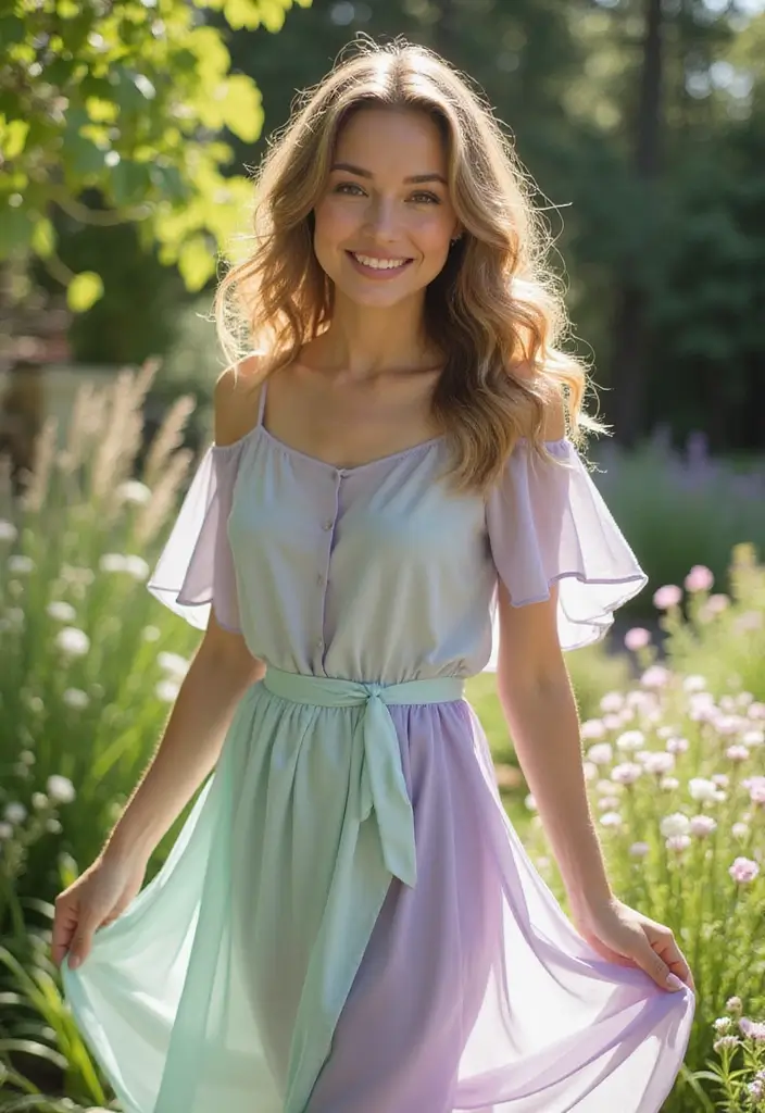 26 Haircut and Color Combos That Are Trending - 2. Pastel Dream Layers