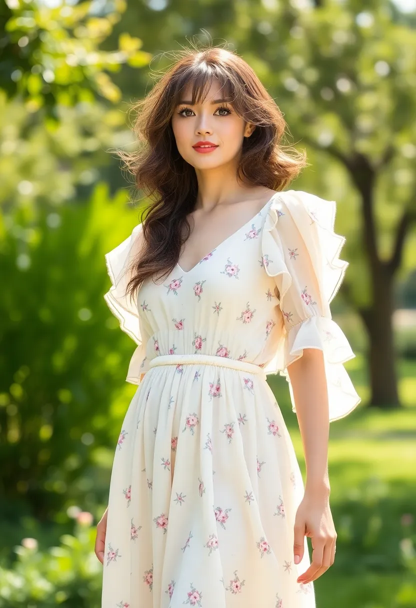 26 Layered Haircuts for Curly Hair That Add Volume - 10. Curly Lob with Fringe