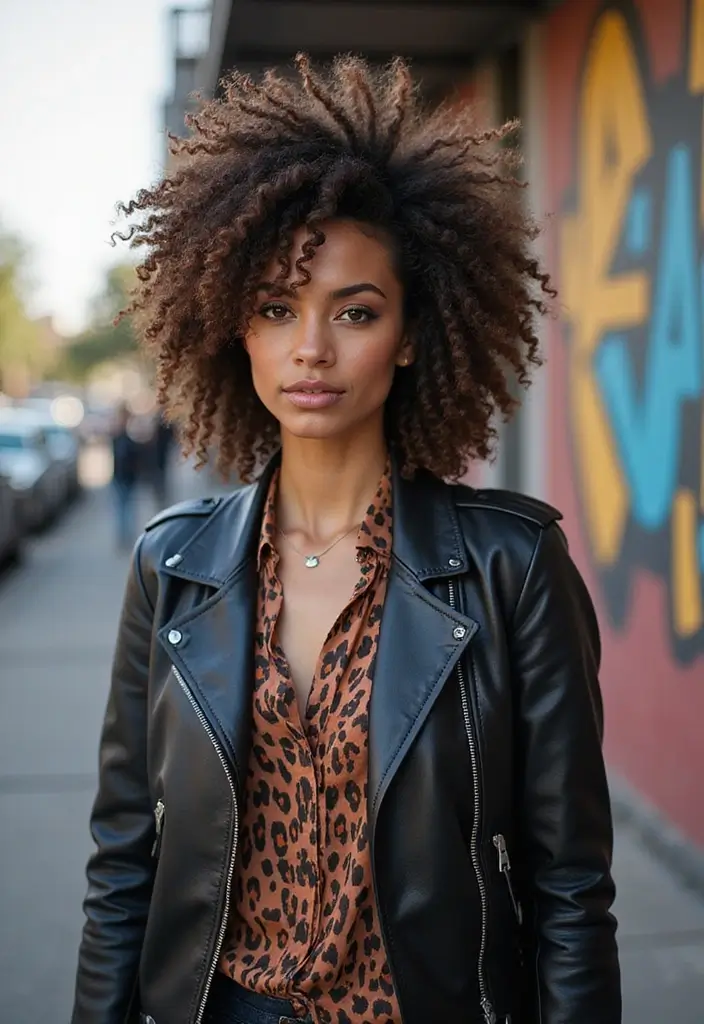 26 Popular Hairstyles Short That Make a Statement - 11. Curly Faux Hawk