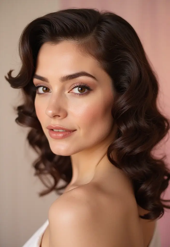 26 Popular Hairstyles Short That Make a Statement - 24. Curly Finger Waves