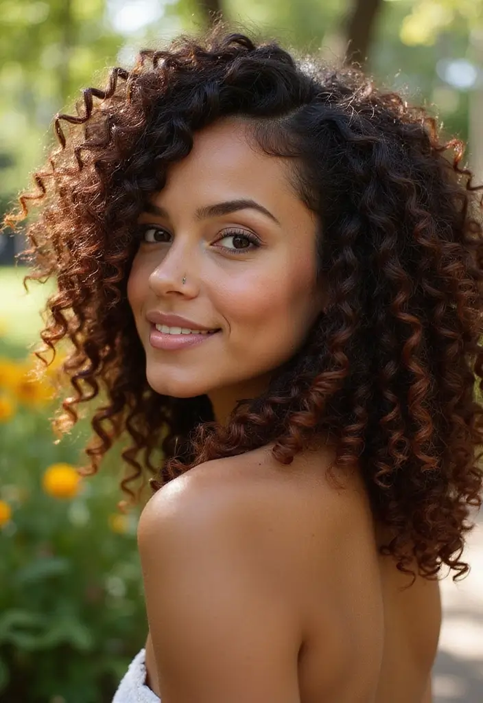 26 Popular Hairstyles Short That Make a Statement - 5. Textured Ringlets