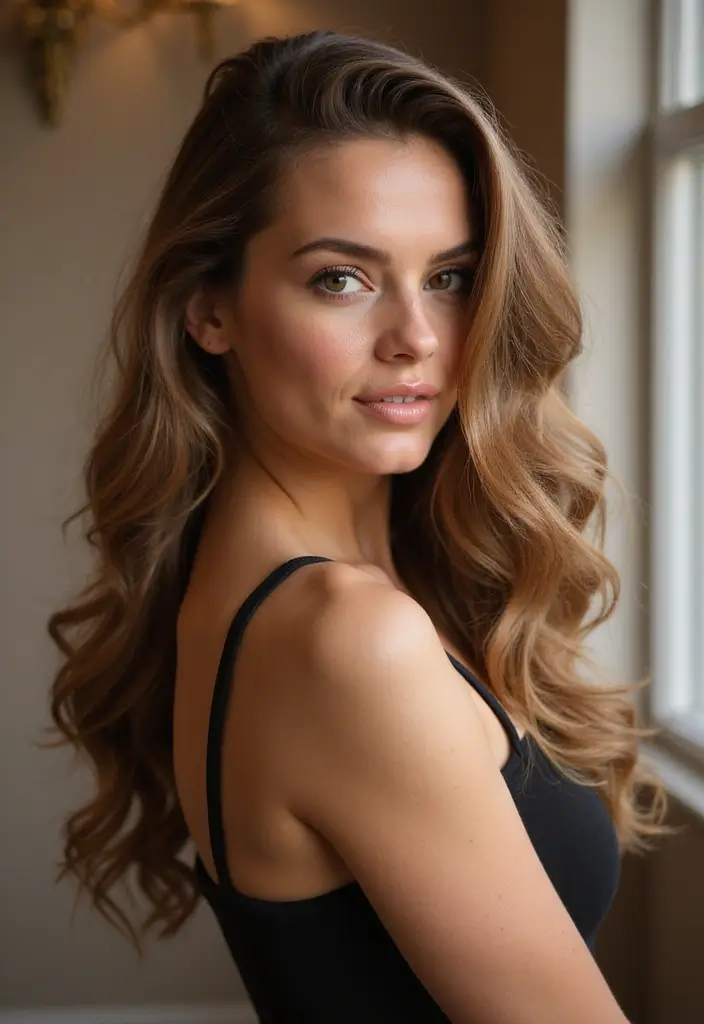 26 Popular Hairstyles Short That Make a Statement - 7. Side-Swept Curls