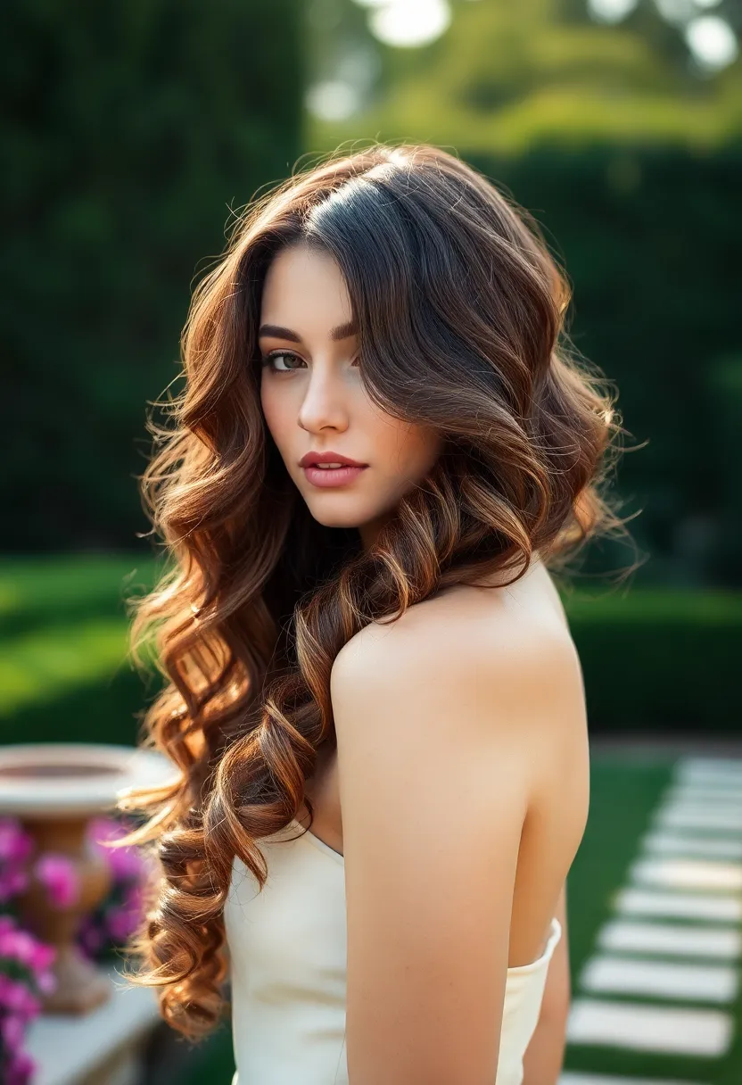26 Short Butterfly Haircut Styles to Try Now - 14. Curly Waterfall Layers