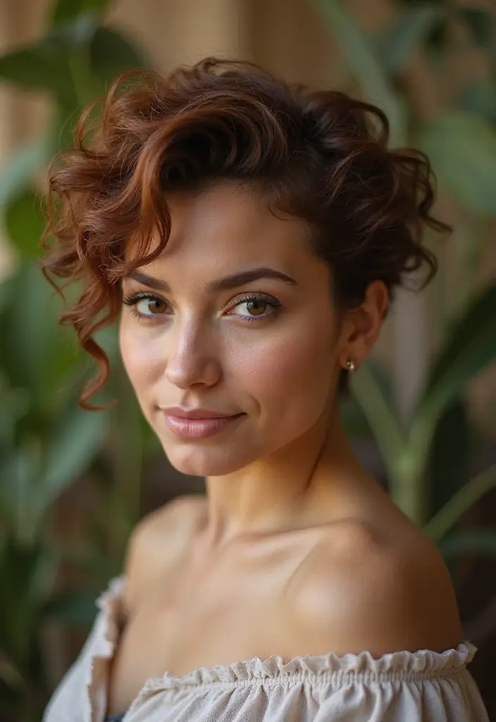 26 Short Butterfly Haircut Styles to Try Now - 2. Layered Pixie Cut