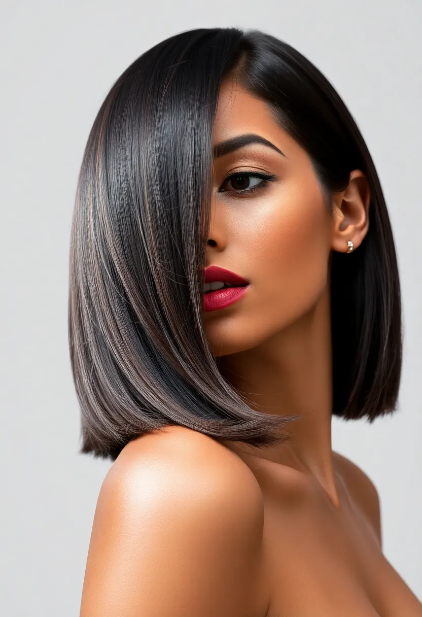 26 Short Butterfly Haircut Styles to Try Now - 23. Sleek and Short