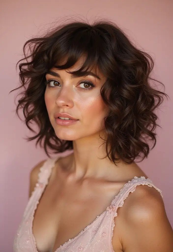 26 Short Butterfly Haircut Styles to Try Now - 3. Shaggy Butterfly Cut