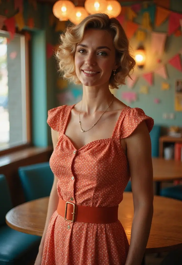 26 Short Hairstyles for Over 60 That Look Fabulous - 26. Curly Vintage Pin-Up Style