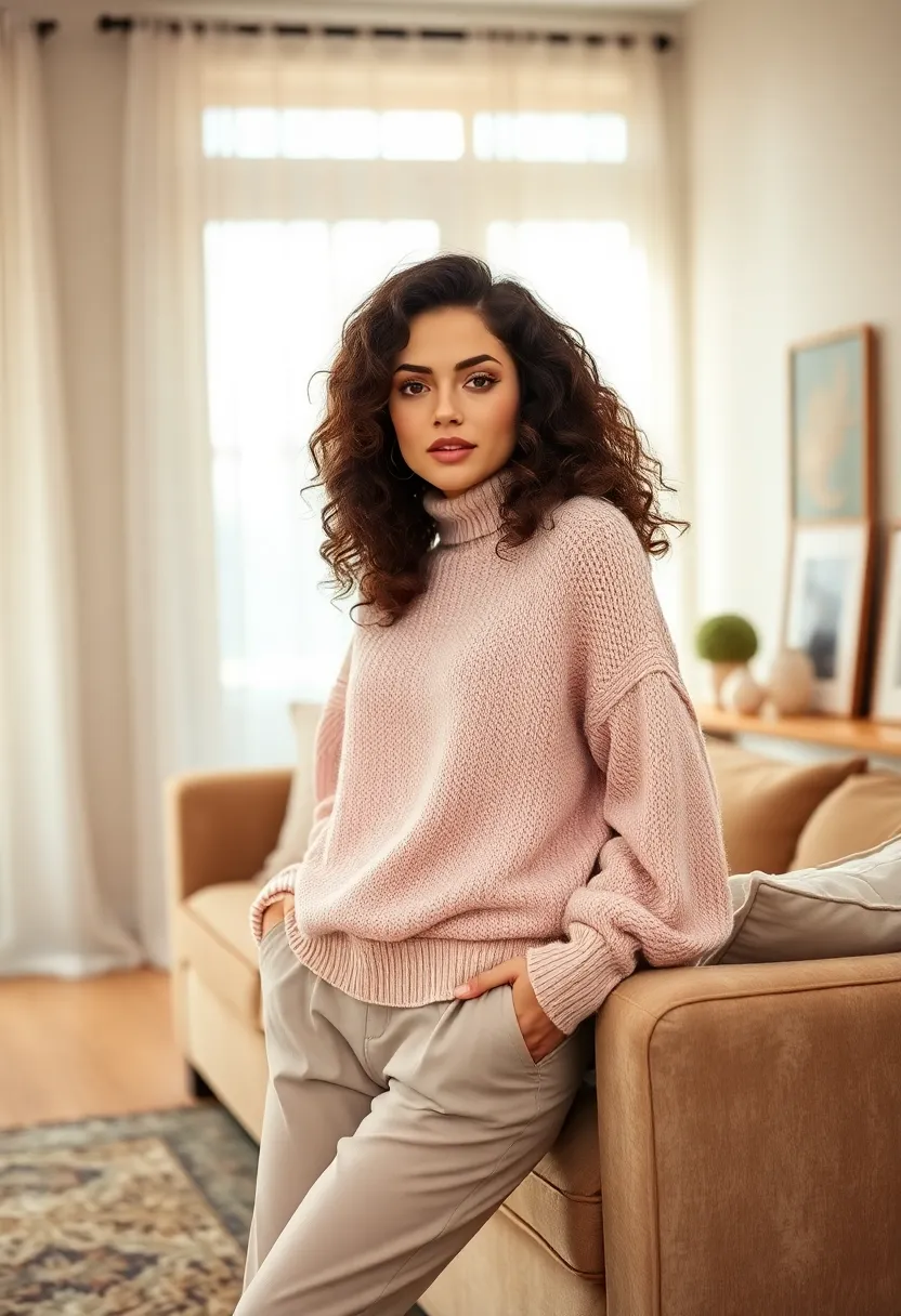 26 Short Layered Haircuts to Update Your Style - 16. Curly Shoulder-Length Layers