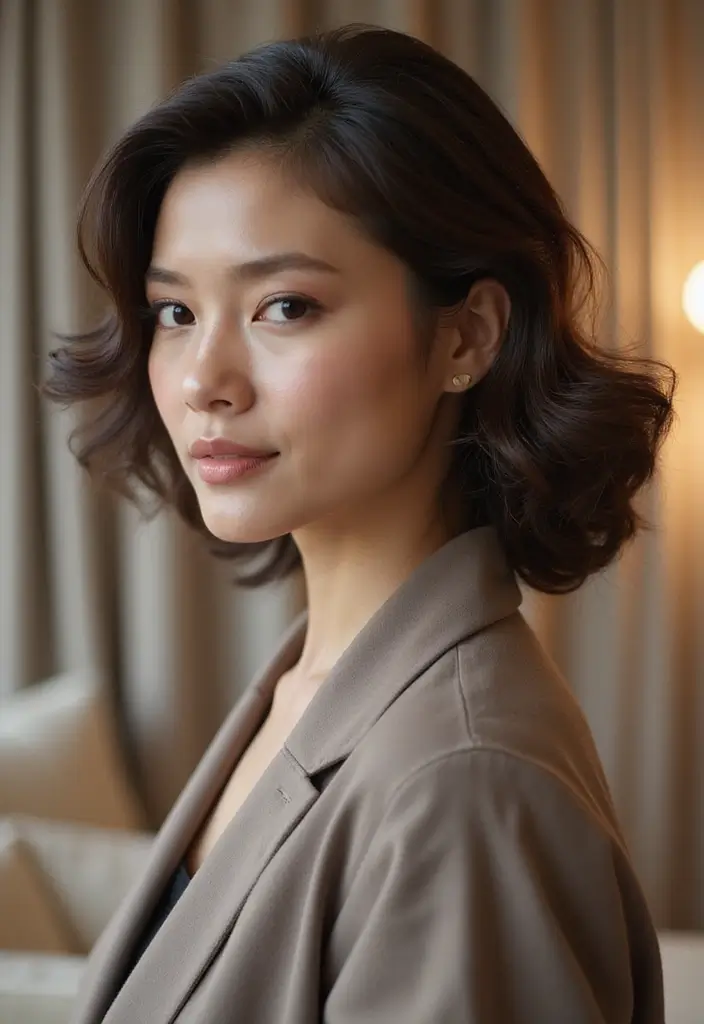 26 Simple Hairstyles That Look Effortlessly Chic - 13. Simple Bouffant