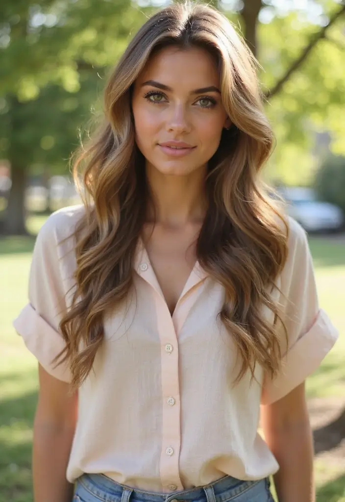 26 Simple Hairstyles That Look Effortlessly Chic - 14. Effortless Waves