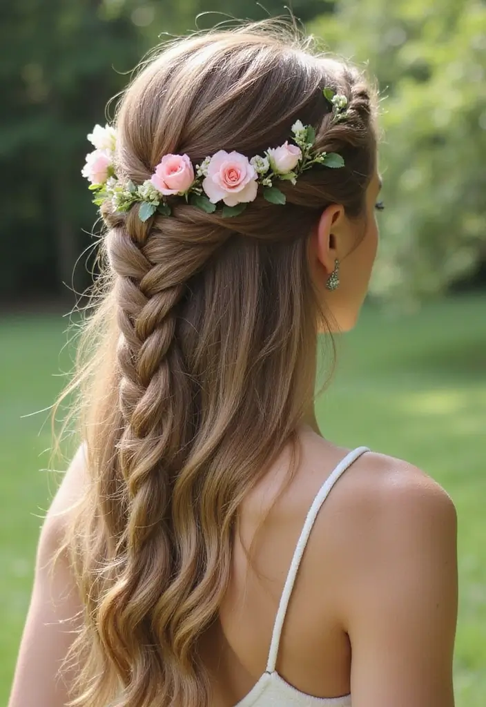 26 Simple Hairstyles That Look Effortlessly Chic - 4. Braided Crown
