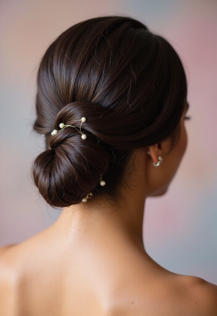 27 Chic Hairstyles Latina Women Are Loving Right Now - 1. Classic Chignon