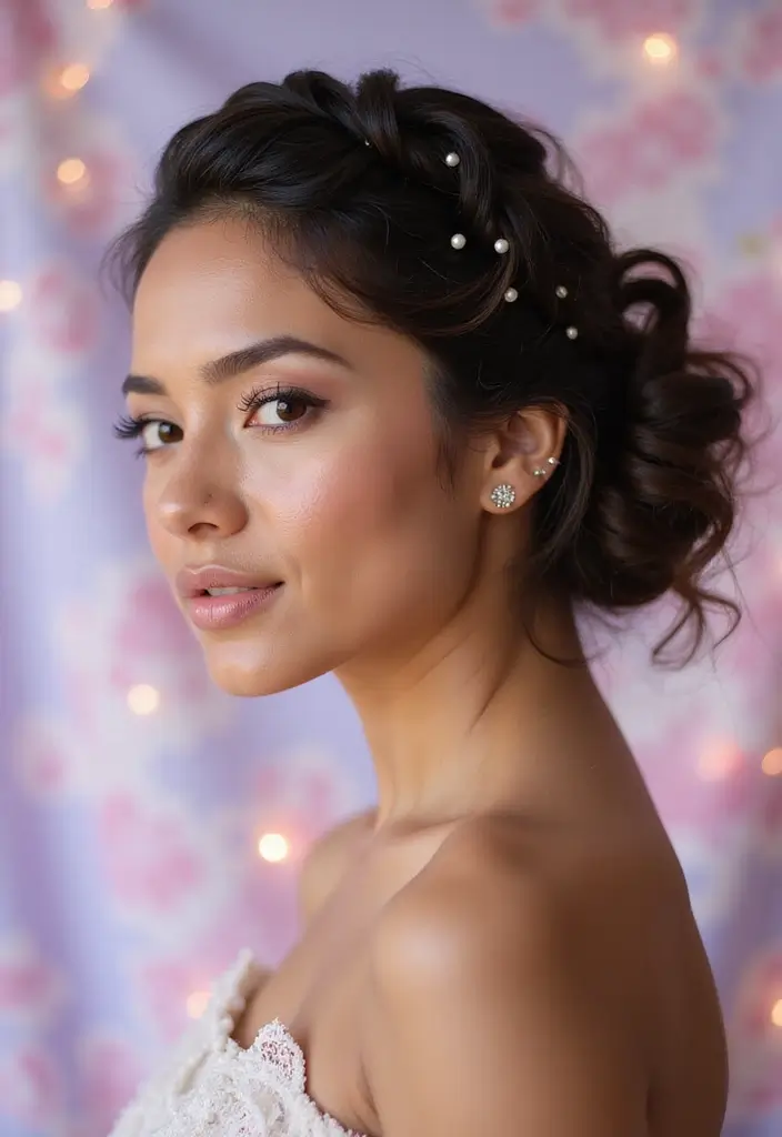 27 Chic Hairstyles Latina Women Are Loving Right Now - 8. Twisted Updo