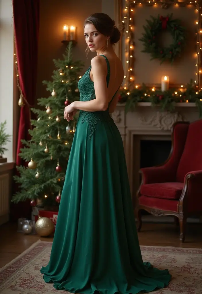 27 Christmas Hairstyles for Medium Hair That Are Festive - 11. Classic French Twist