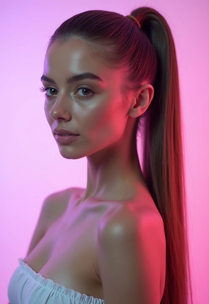 27 Elegant Hairstyles Straight Hair Beauties Will Adore - 12. Sleek High Ponytail