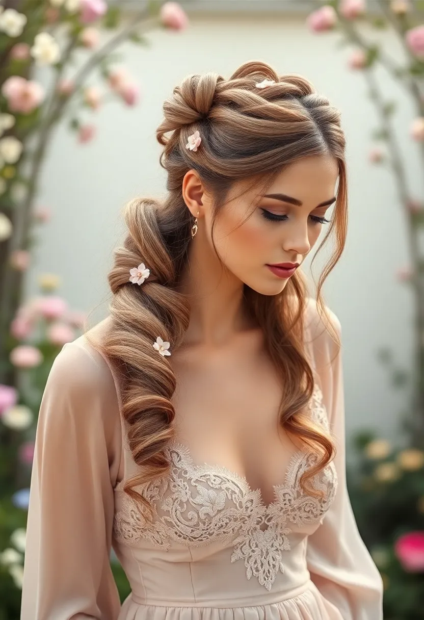 27 Hair Styles Drawing Ideas for Creative Inspiration - 21. Intricate Knot Styles