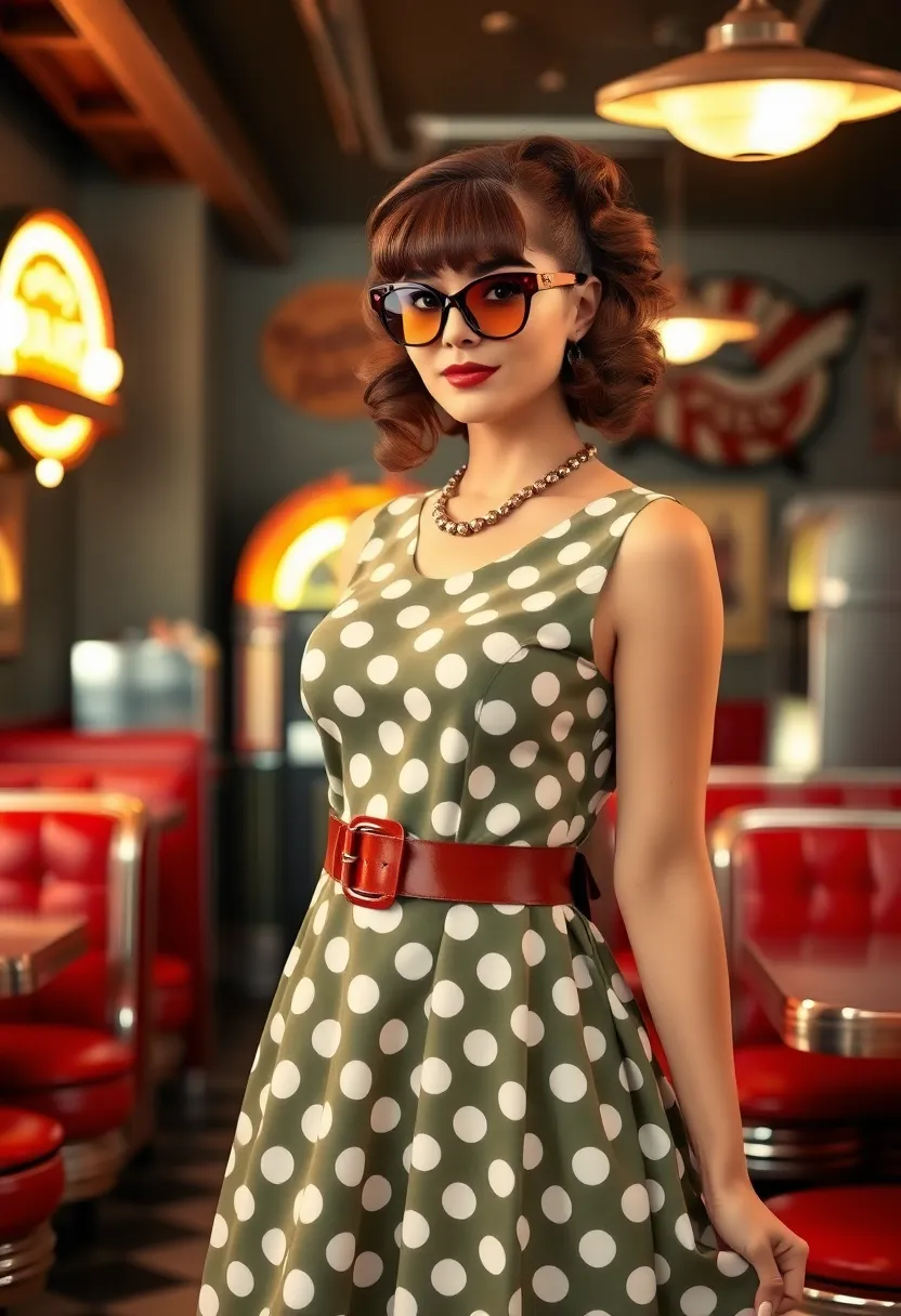 27 Hair Styles with Bangs That Frame Perfectly - 6. Vintage Pin-Up Bangs
