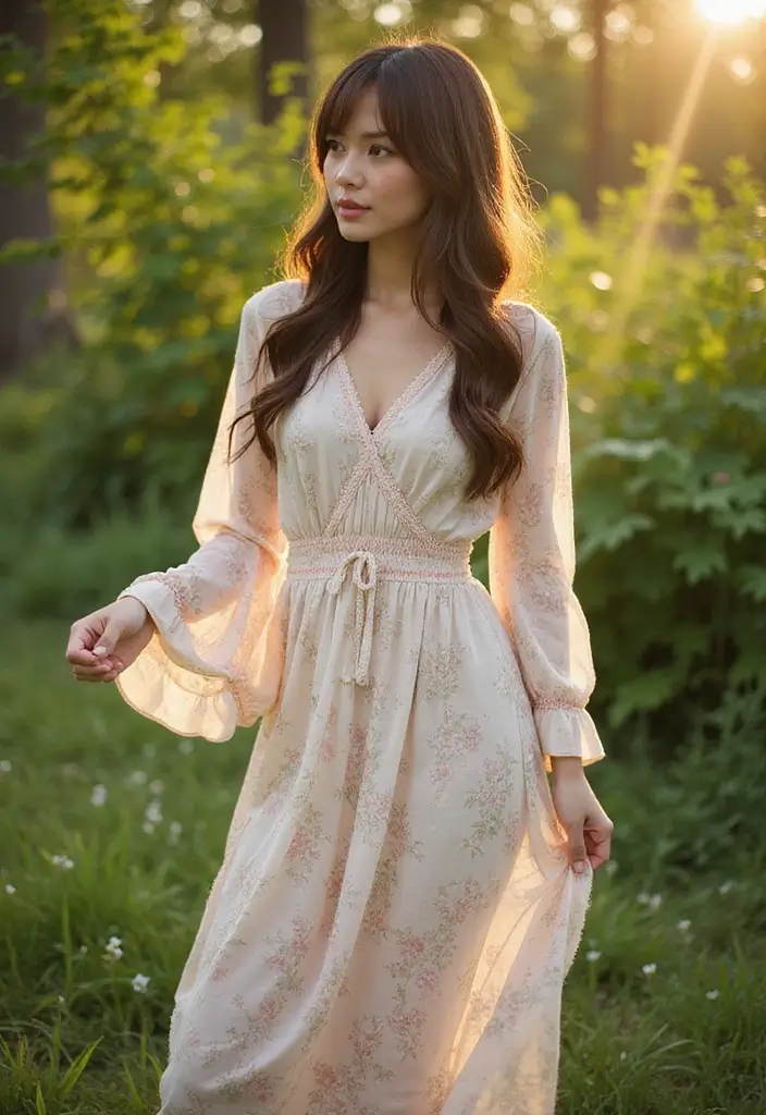 27 Hair Styles with Bangs That Frame Perfectly - 8. Long Layered Hair with Bangs