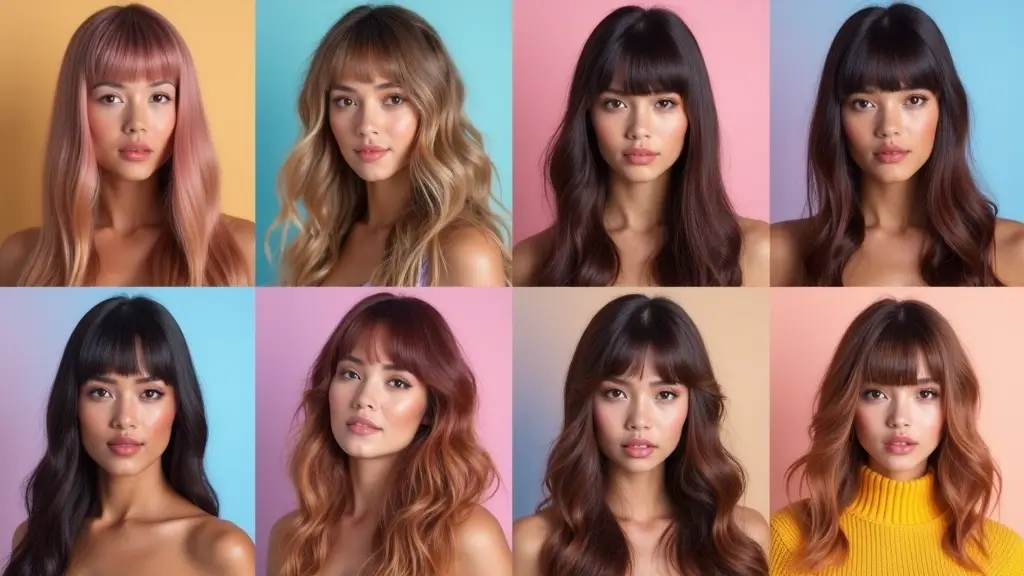 27 Hair Styles with Bangs That Frame Perfectly