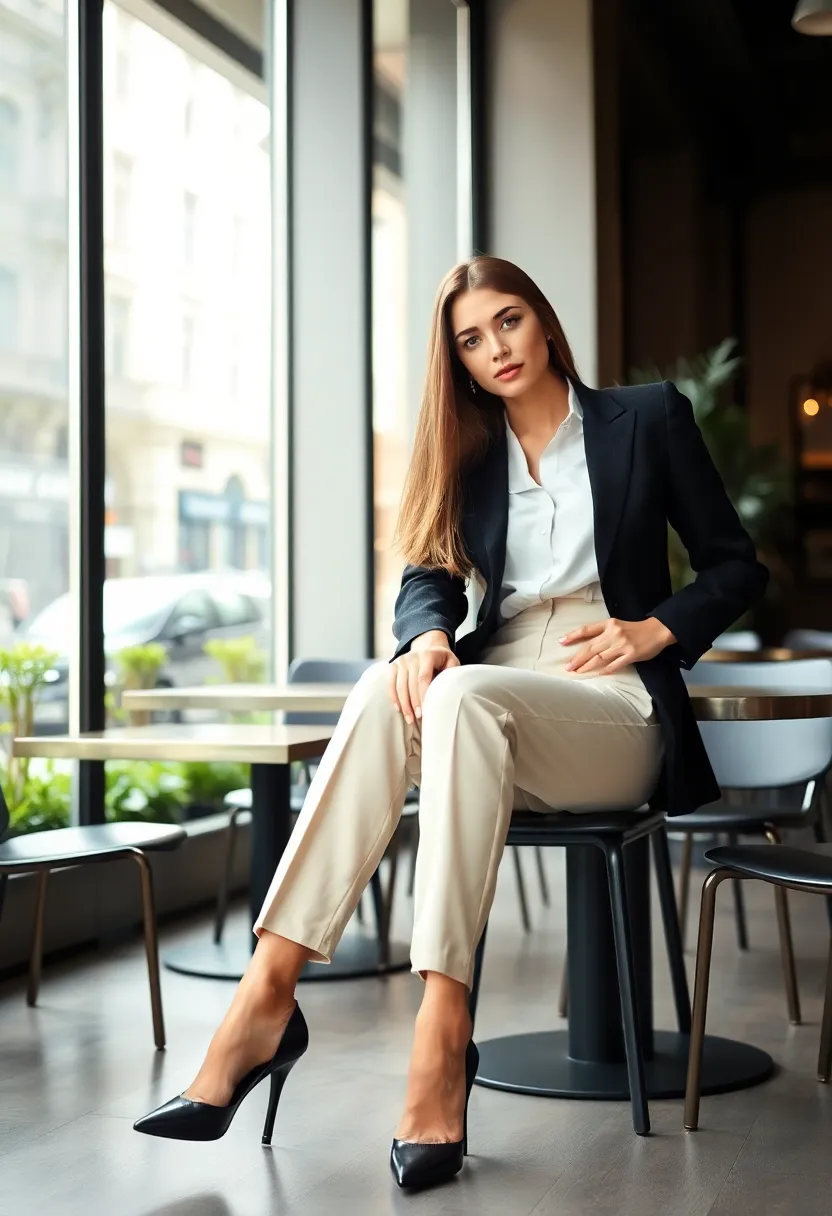 27 Haircut Inspo Long Styles for a Fresh Look - 11. Sleek Middle-Part