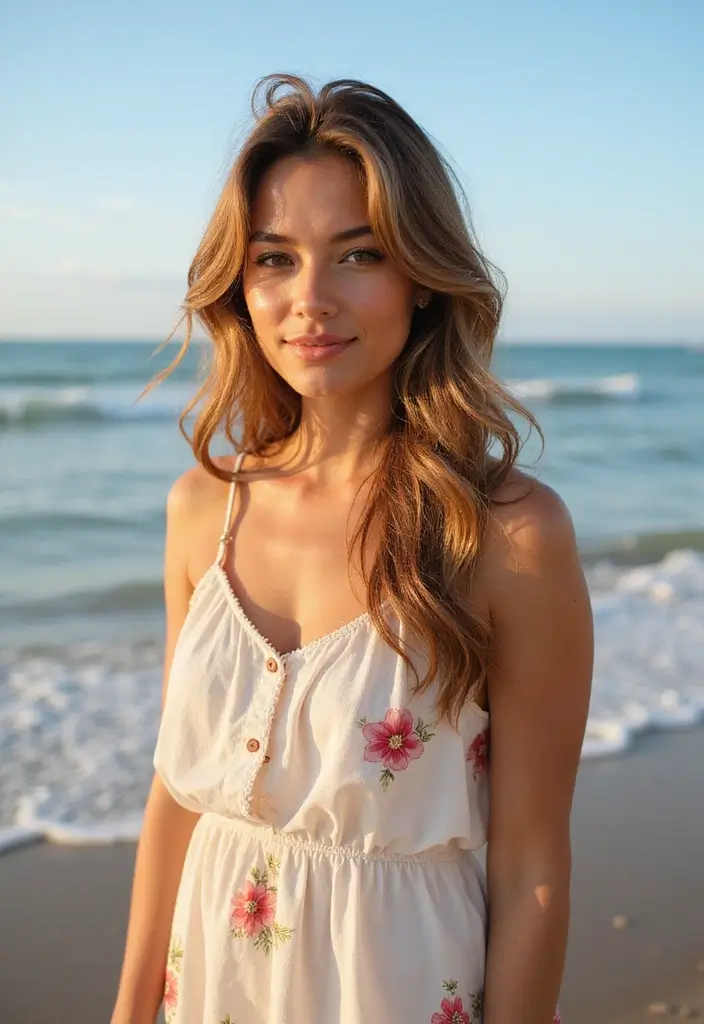 27 Haircut Layers That Add Volume and Style - 19. Layered Beach Waves