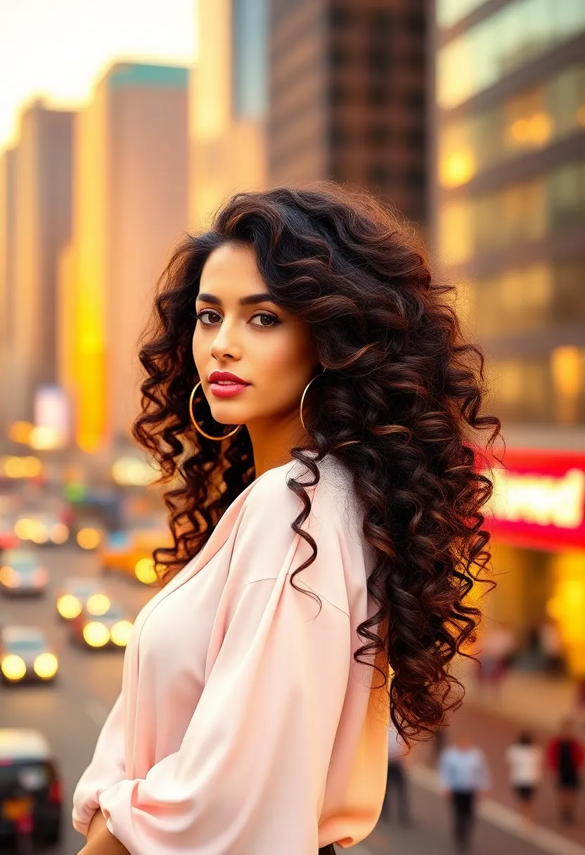 27 Haircut Long Styles That Are Easy to Manage - 20. Long Curly Layers