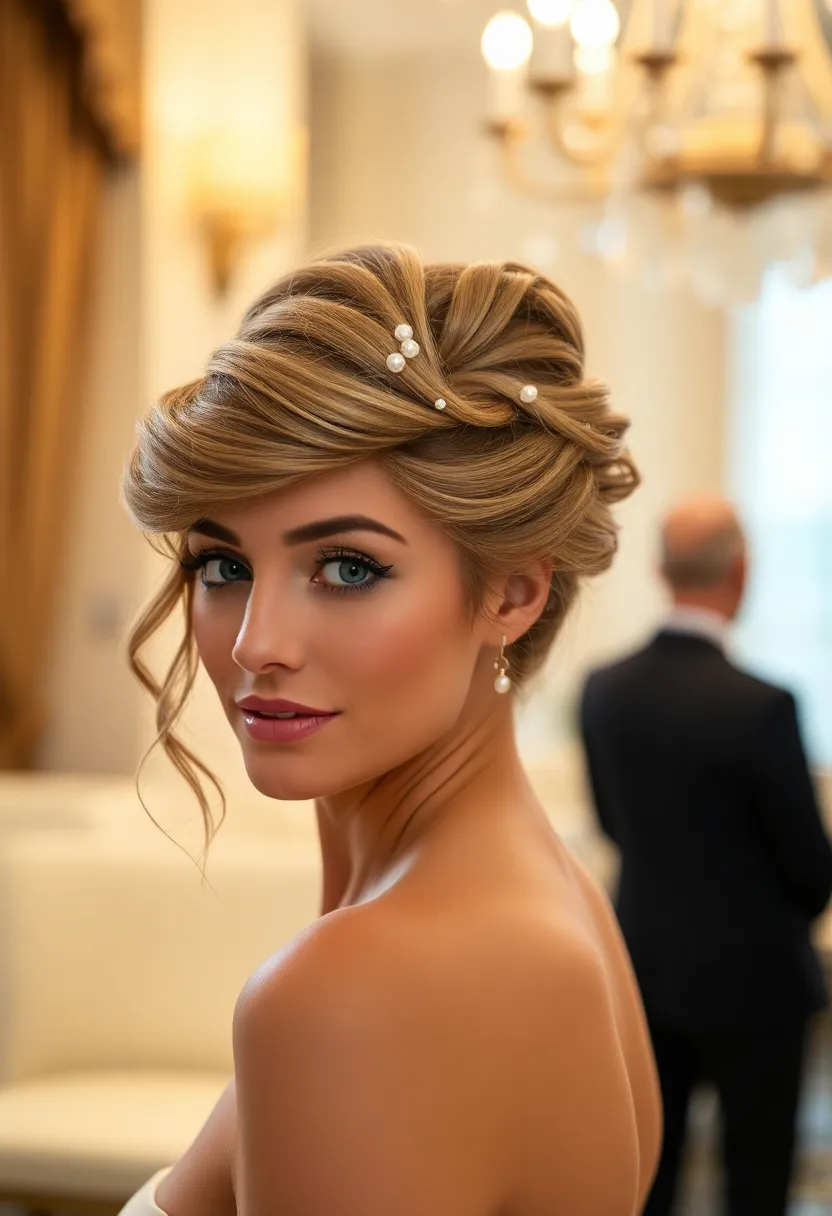 27 Haircut Long Styles That Are Easy to Manage - 22. Lightly Layered Updo