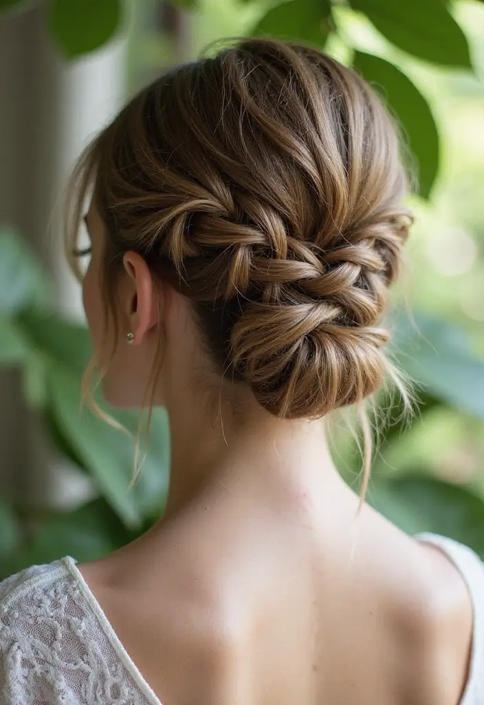 27 Hairstyles for Long Hair That Never Go Out of Style - 18. Low Braided Bun