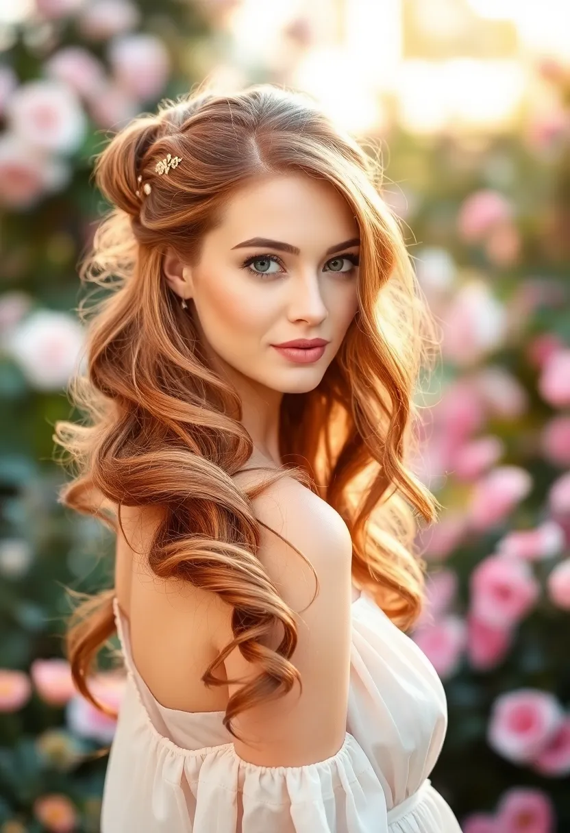 27 Hairstyles for Long Hair That Never Go Out of Style - 24. Romantic Twisted Ponytail