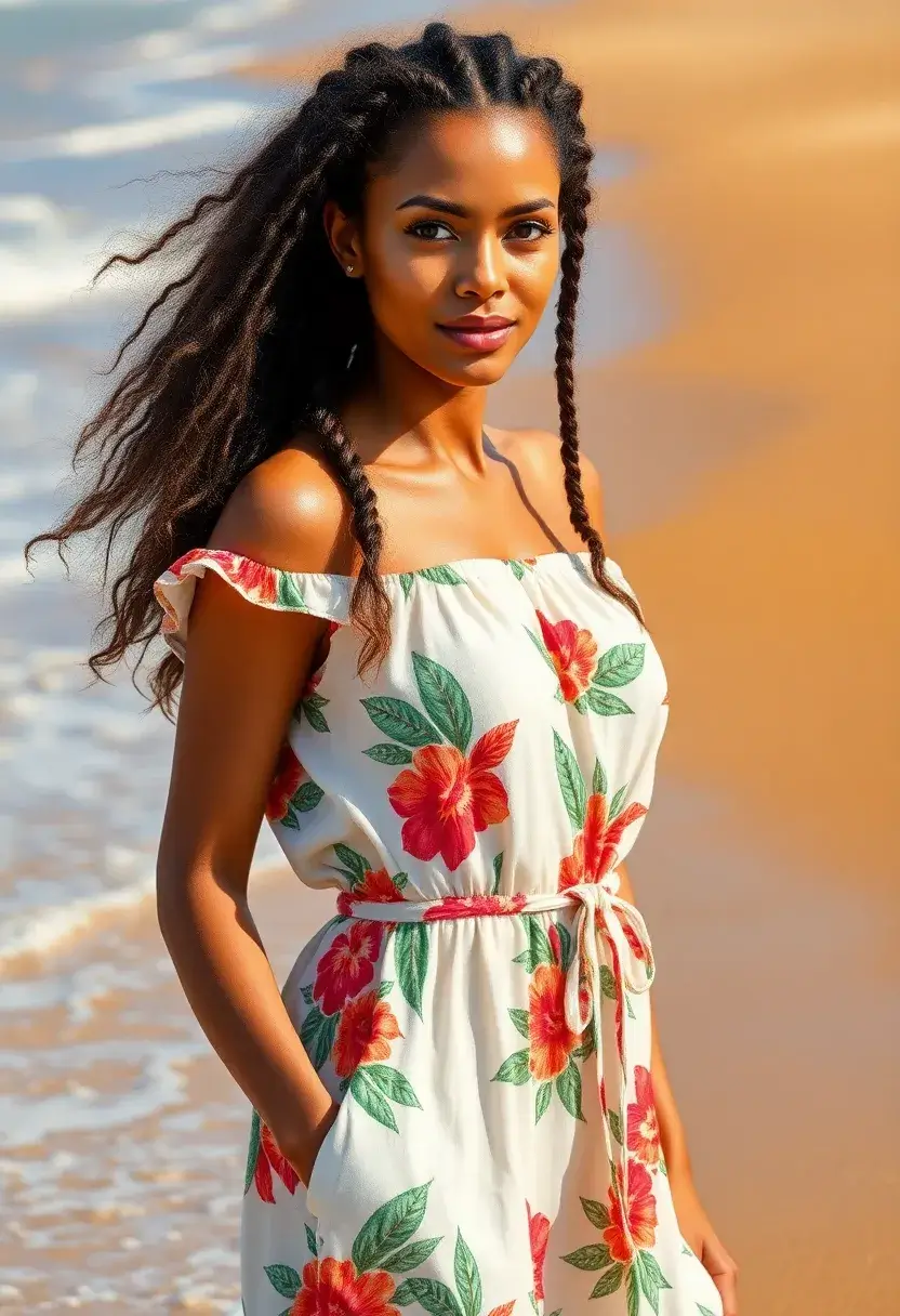 27 Hairstyles for Long Hair That Never Go Out of Style - 25. Beachy Waves with Braids