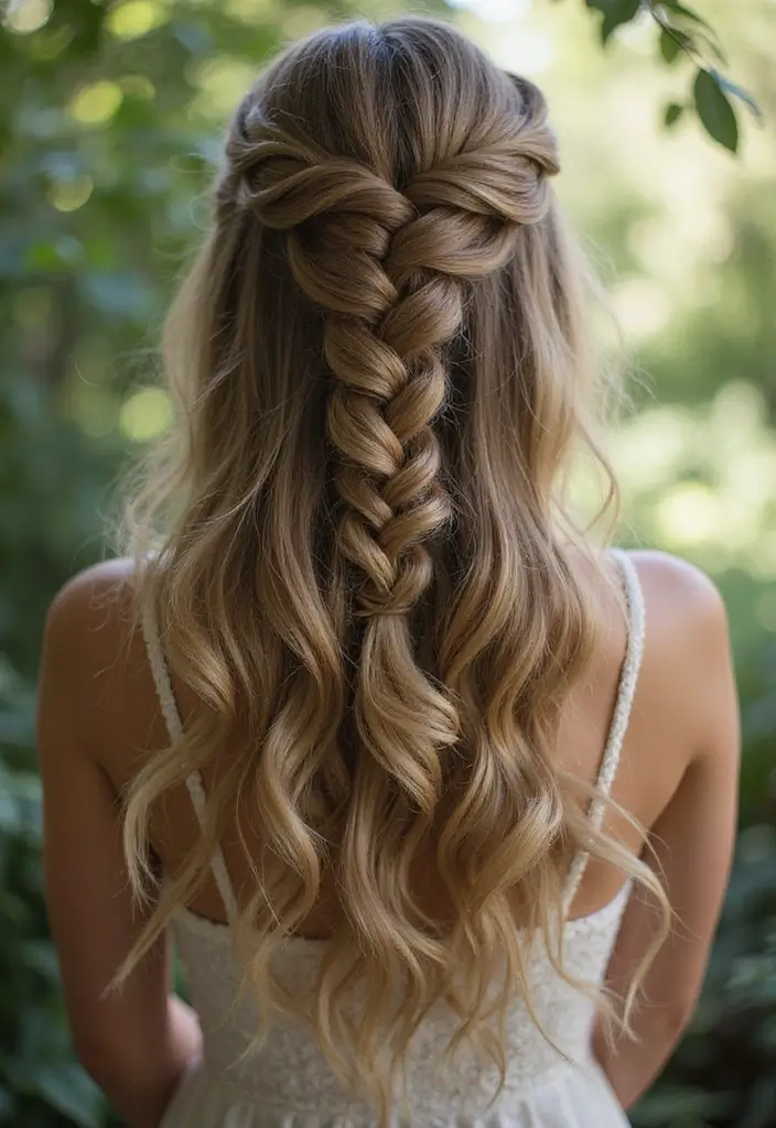 27 Hairstyles for Long Hair That Never Go Out of Style - 8. Waterfall Braid