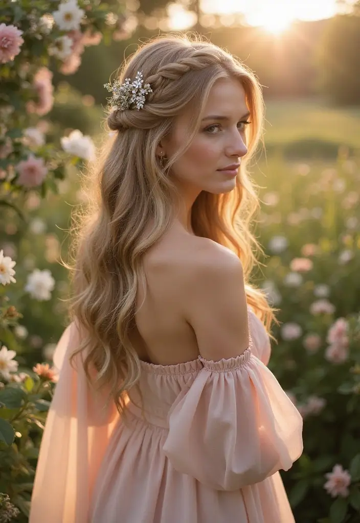 27 Hairstyles for Long Hair That Never Go Out of Style - 9. Halo Braid