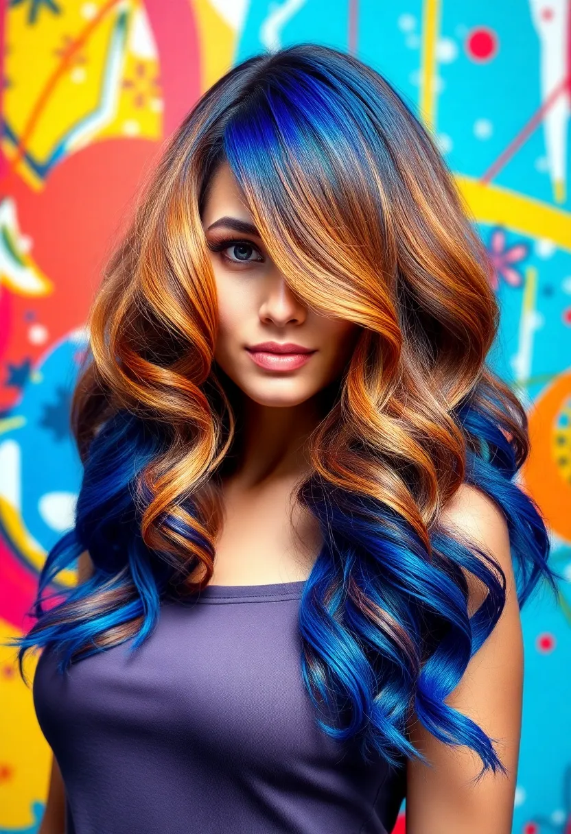 27 Hairstyles for Thin Hair Fine Over 50 That Work Wonders - 26. Vibrant Highlights