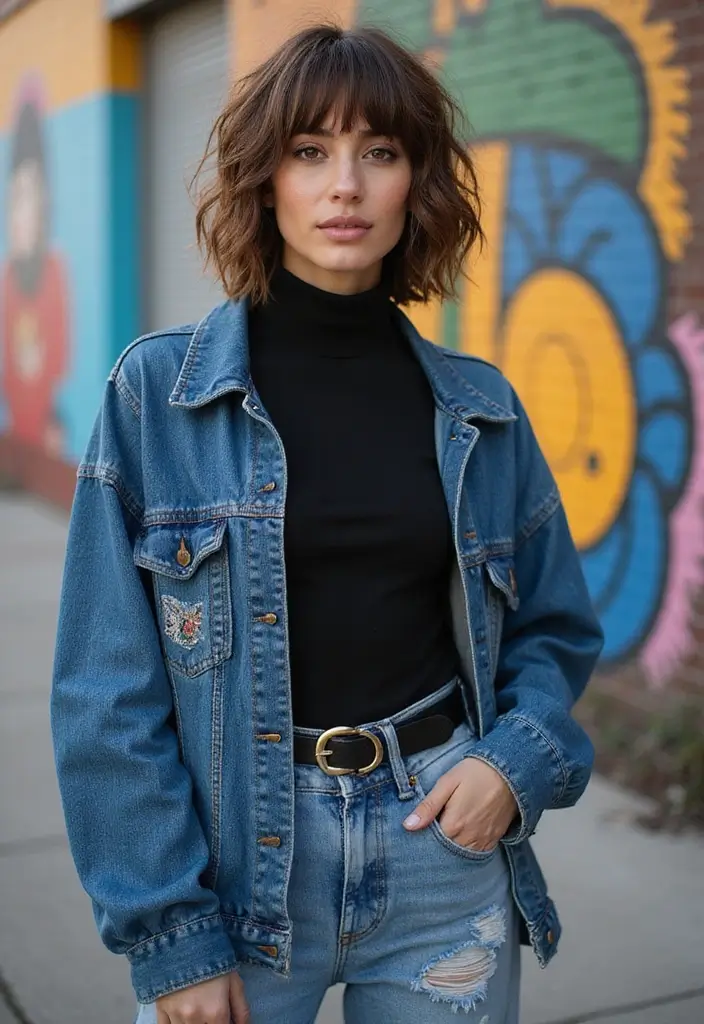 27 Hairstyles for Thin Hair Fine Over 50 That Work Wonders - 9. Choppy Textured Cut