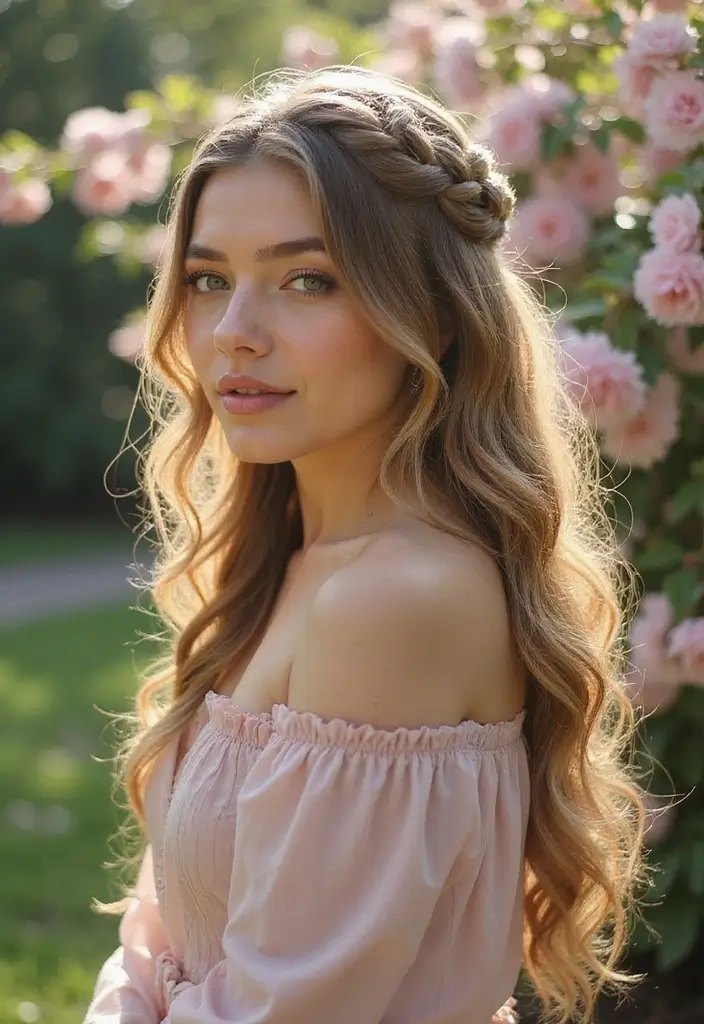 27 Hairstyles for Thin Hair Short That Add Volume - 6. Volume Boosting Crown Braid