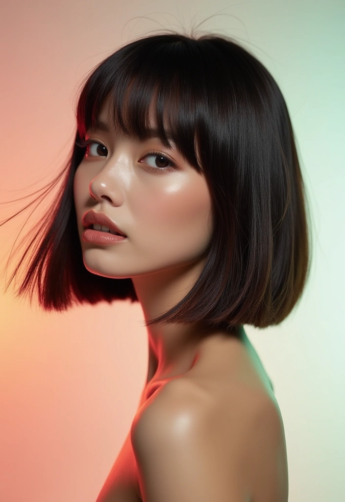 27 Quick Weave Hairstyles for a Fast Makeover - 1. Sleek Bob