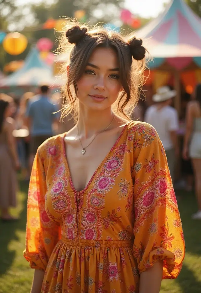 27 Quick Weave Hairstyles for a Fast Makeover - 24. Playful Space Buns