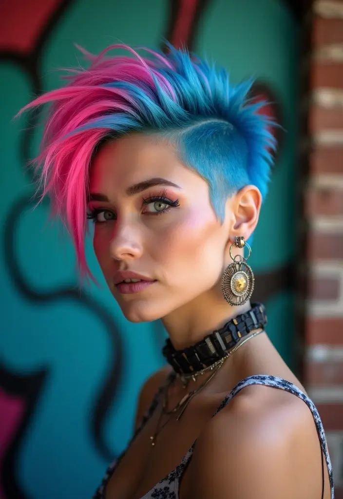 27 Quick Weave Hairstyles for a Fast Makeover - 27. Funky Undercut