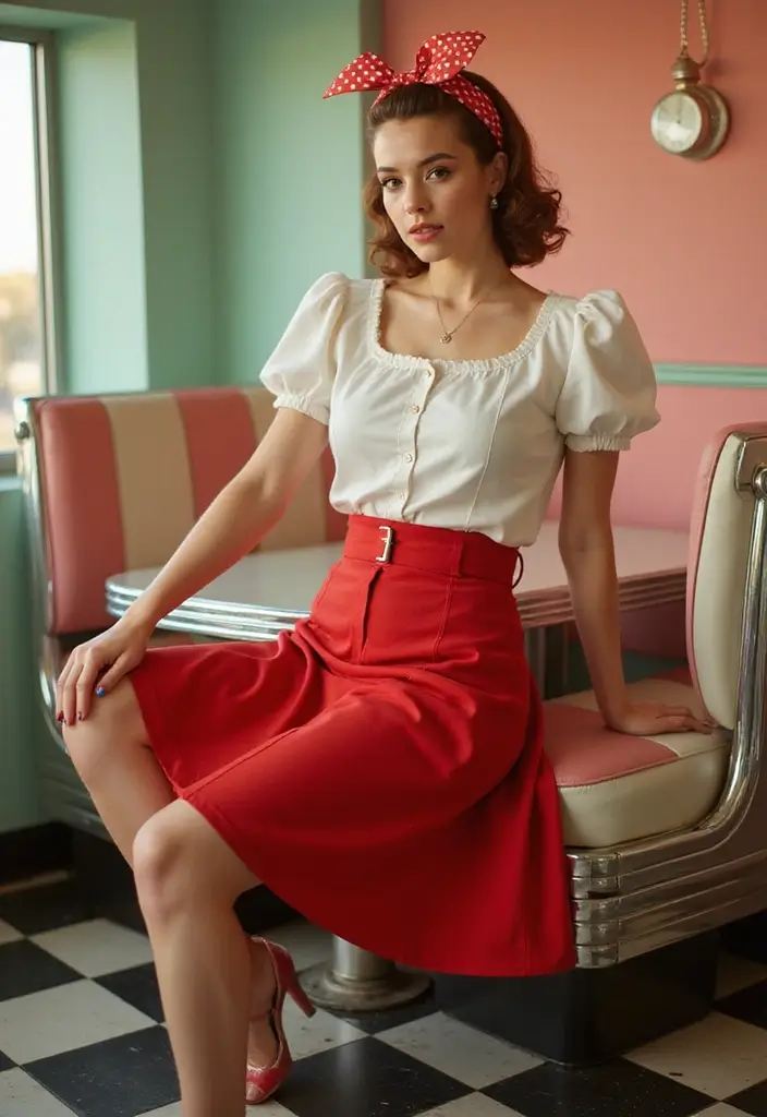 27 Quick Weave Hairstyles for a Fast Makeover - 9. Vintage Pin-Up
