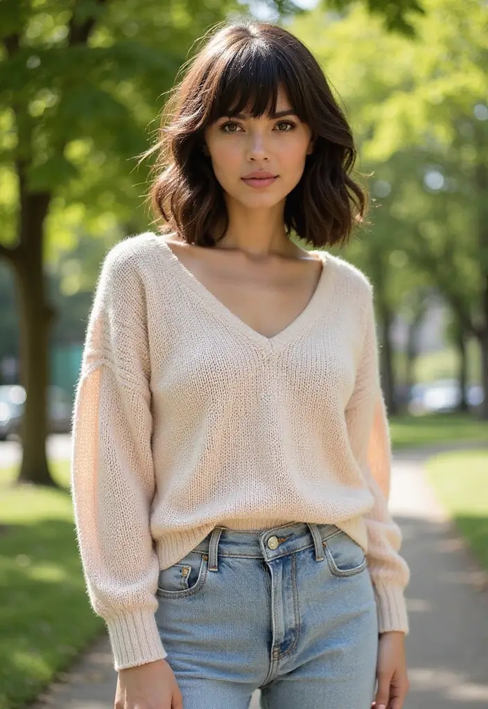 27 Shaggy Haircuts That Are Making a Comeback - 21. Rounded Shag Hairstyle