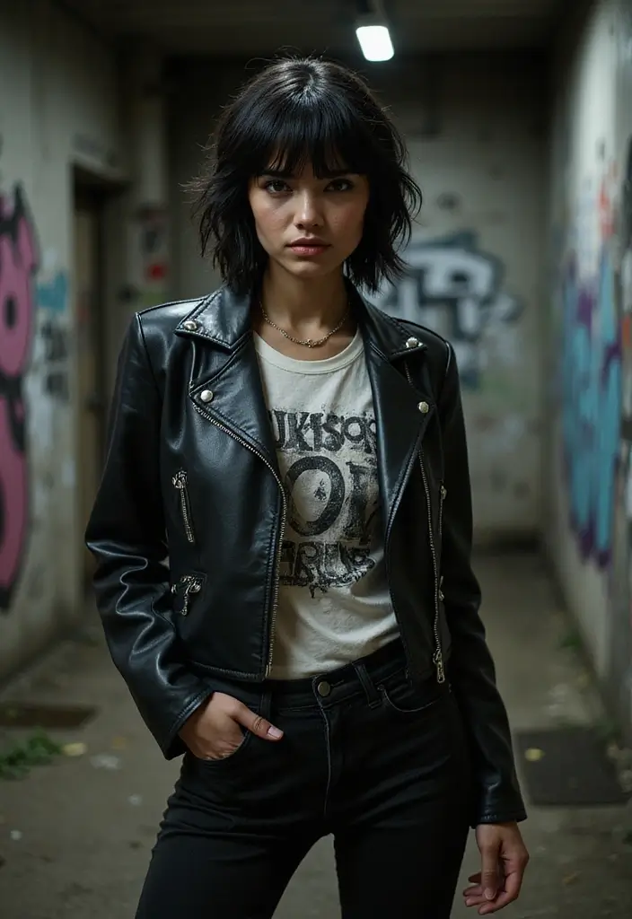 27 Shaggy Haircuts That Are Making a Comeback - 22. Edgy Shag with Dark Roots
