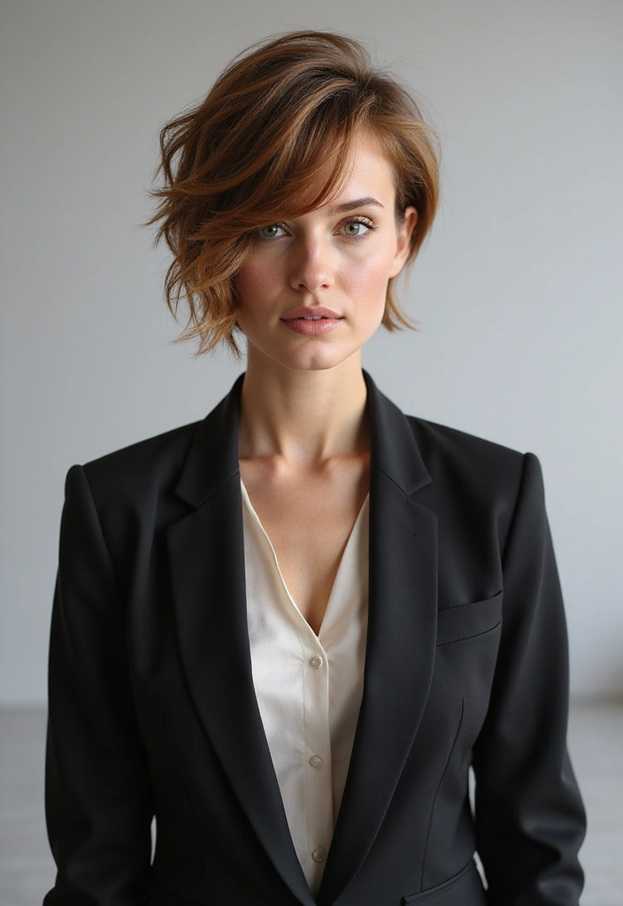 27 Short Hair Styles That Make a Statement - 11. Side-Swept Pixie
