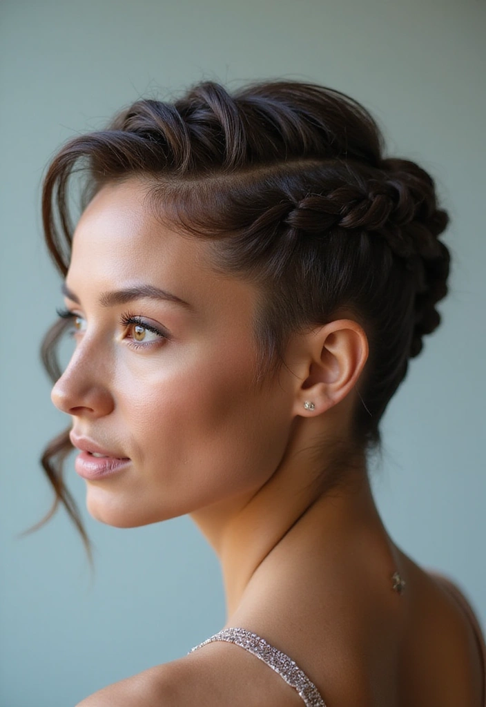 27 Short Hair Styles That Make a Statement - 26. Braided Pixie