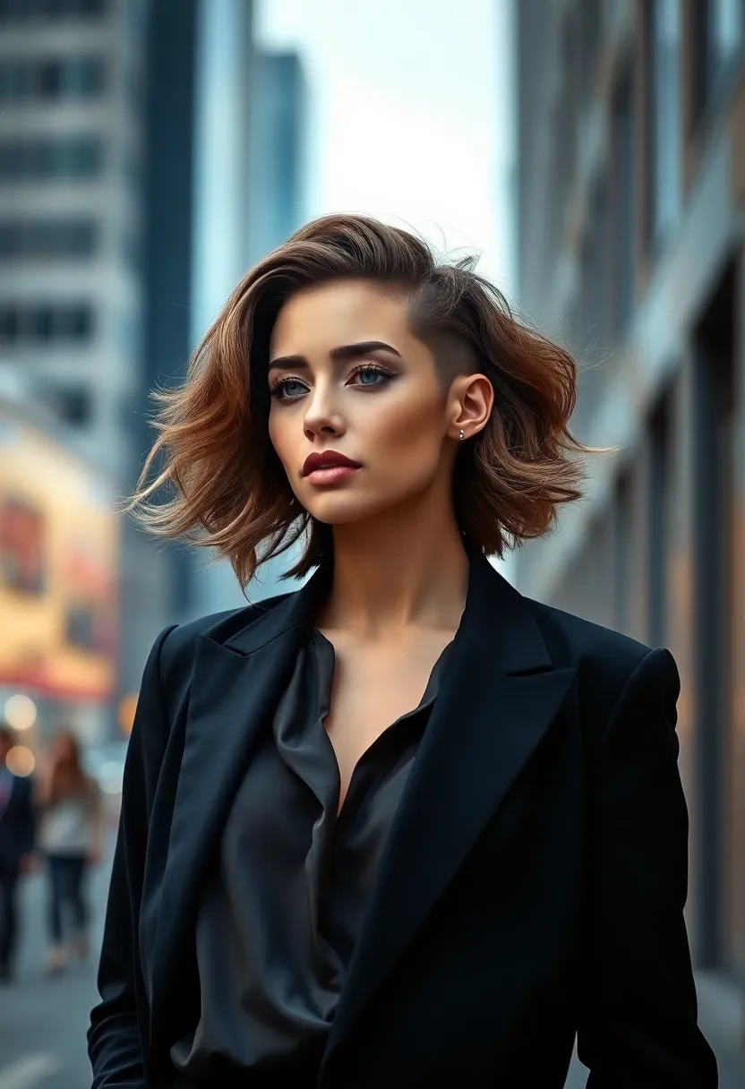 27 Short Hair Styles That Make a Statement - 5. Undercut with Long Top