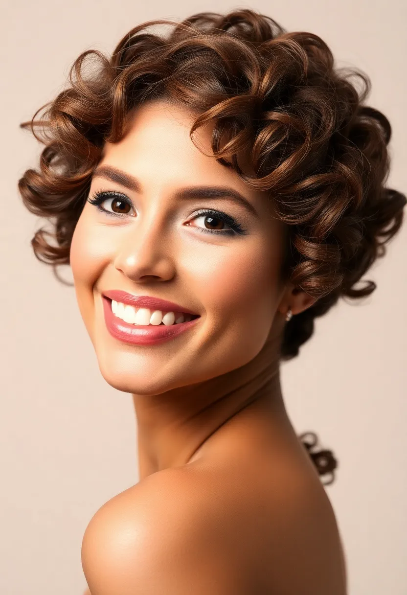 27 Short Hair Styles That Make a Statement - 6. Curly Pixie