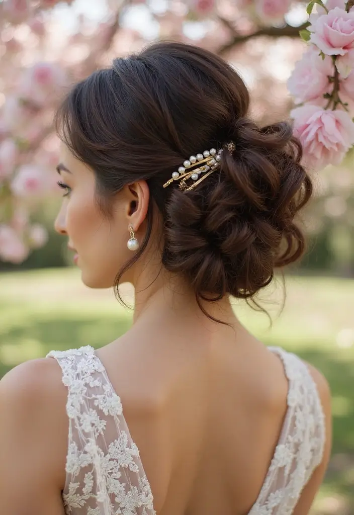 27 Stylish Hairstyles Short Haircuts You’ll Want to Copy - 10. The Curly Updo