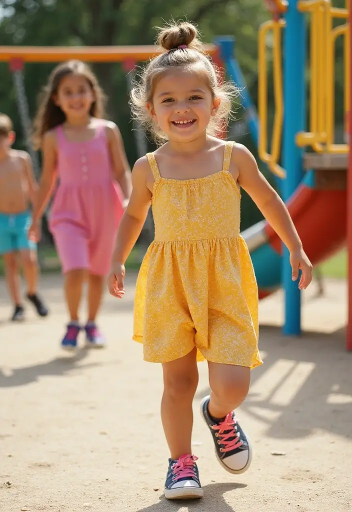 28 Adorable Hair Styles for Kids That Will Melt Your Heart - 3. Messy Bun